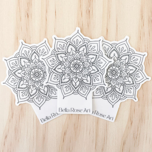 Peace Mandala Sticker
