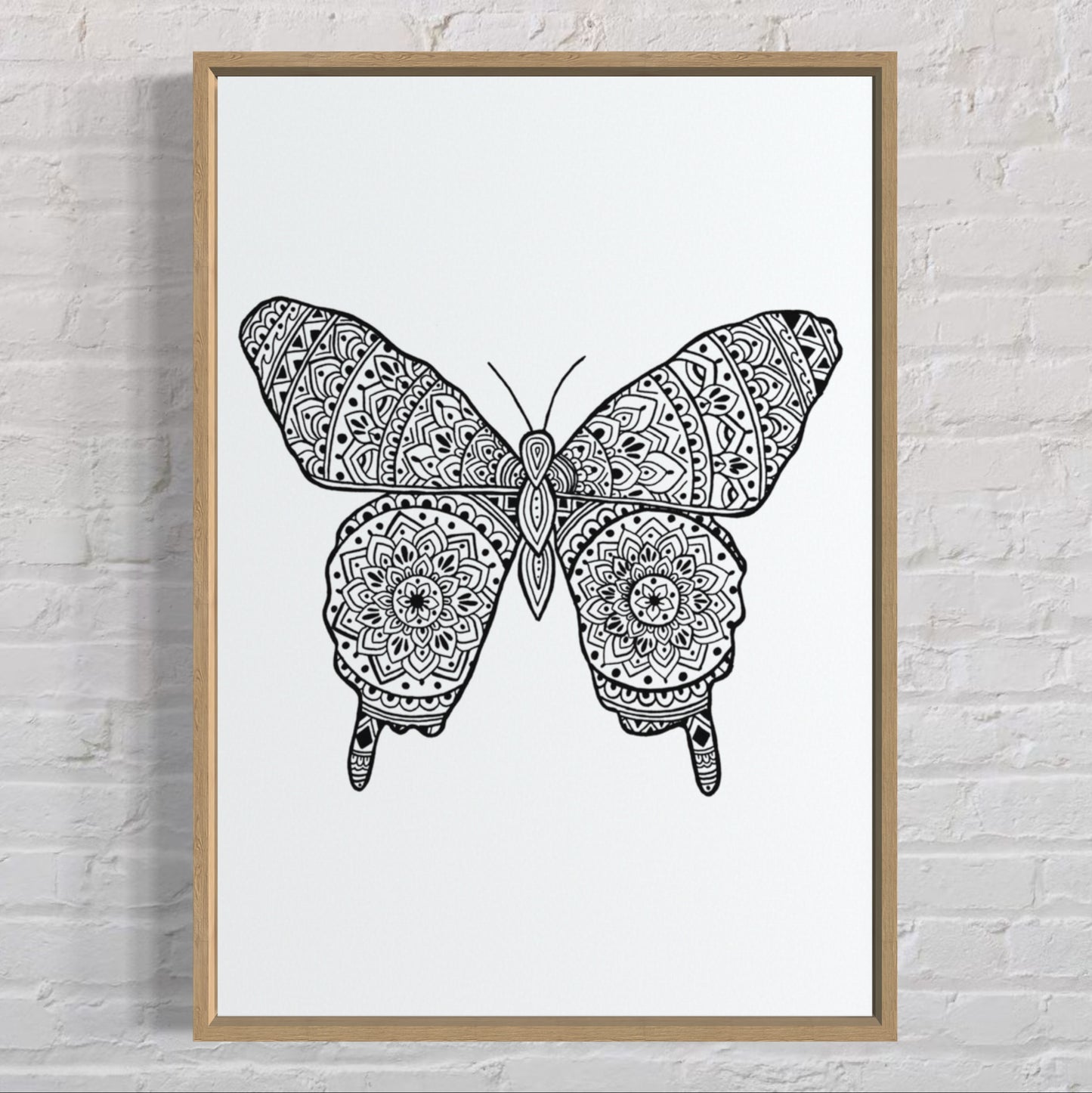Butterfly mandala