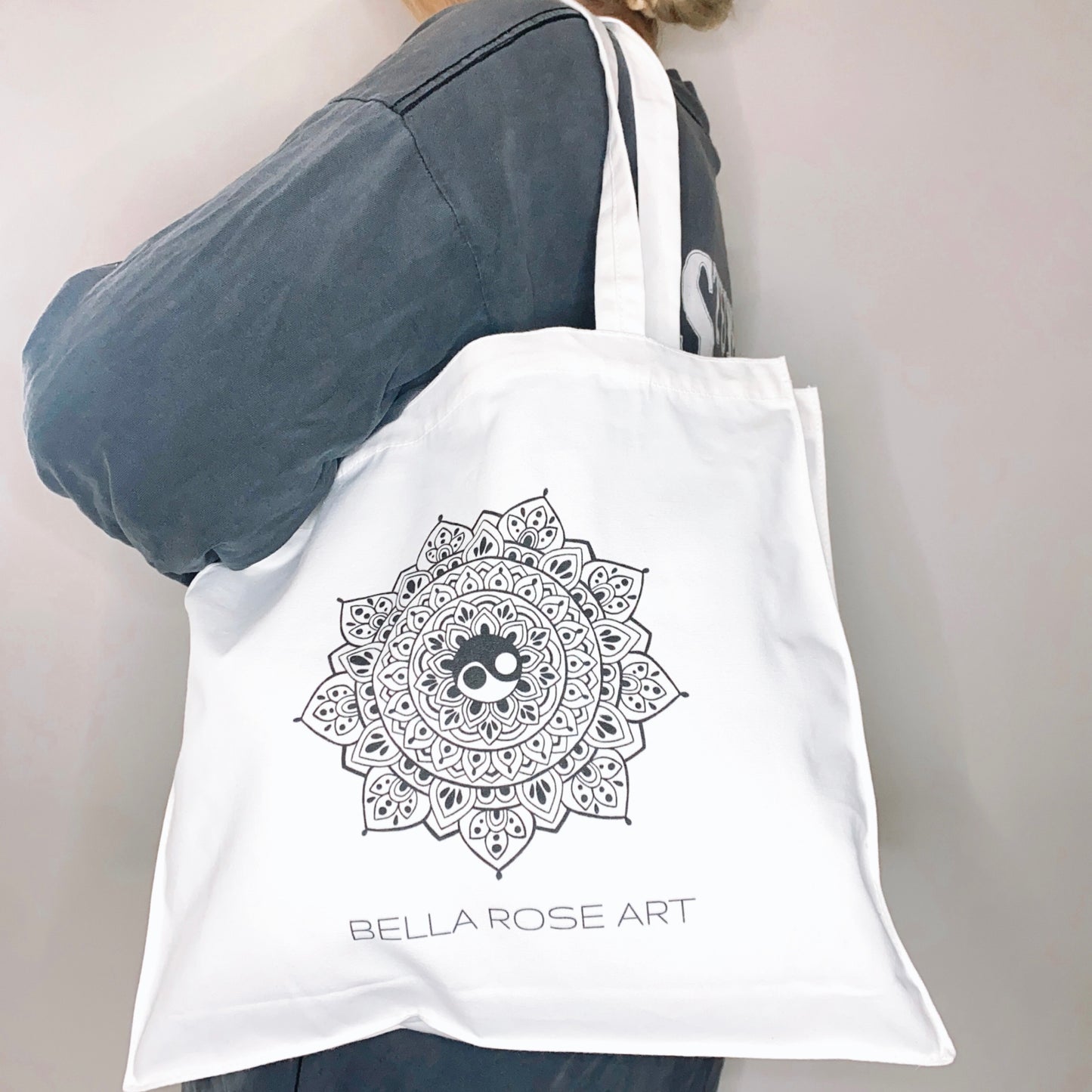 Balance mandala tote bag