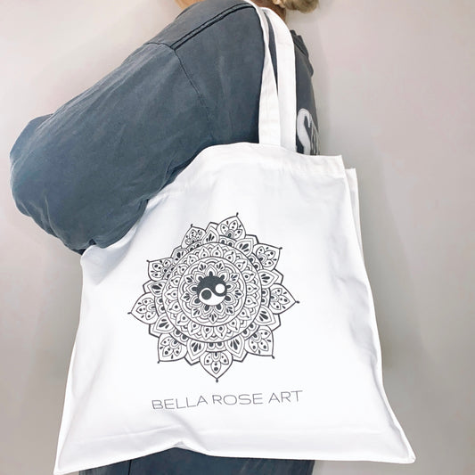 Balance mandala tote bag