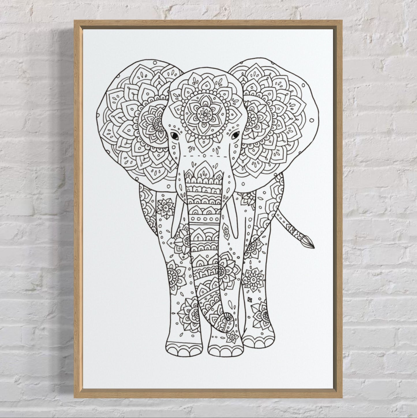 Elephant mandala
