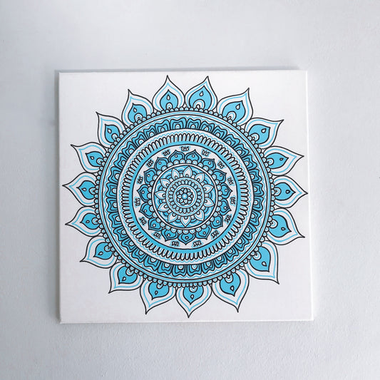 Blue mandala