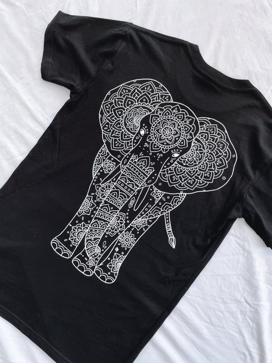 Unisex Elephant tee (long fit)