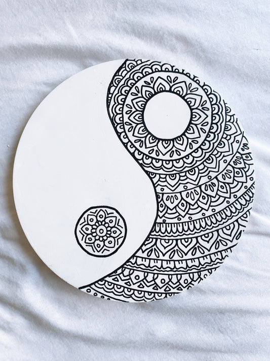 Ying Yang Plaster