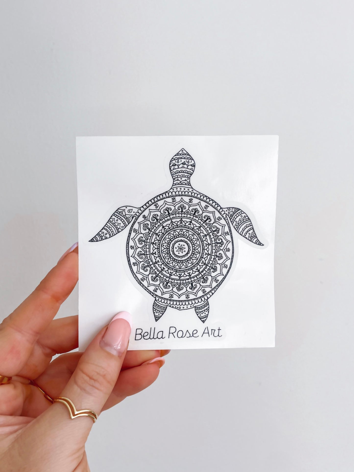 Sea turtle sticker