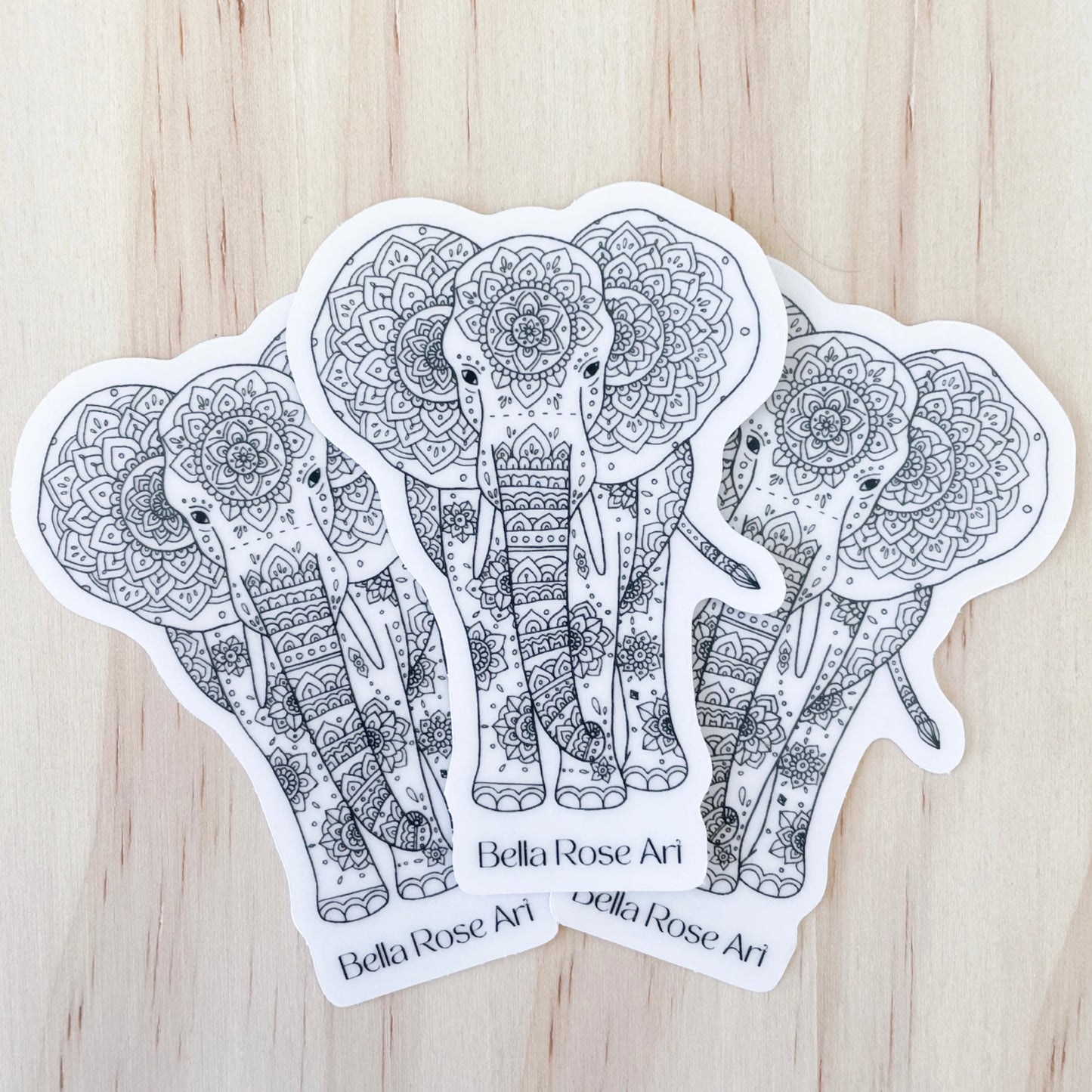 Elephant sticker