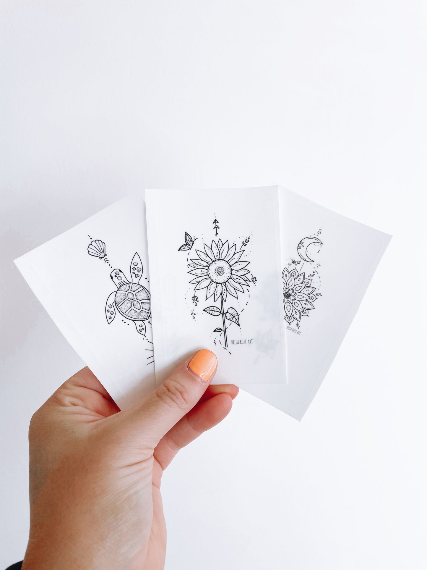 Sunflower sticker