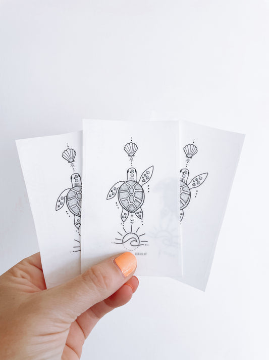 Turtle sticker