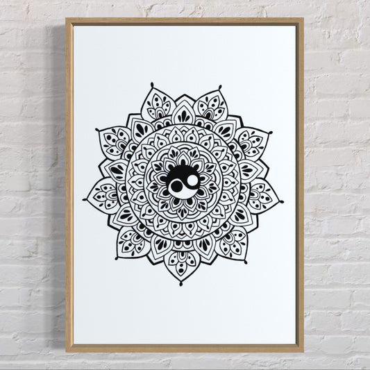 Balance mandala print