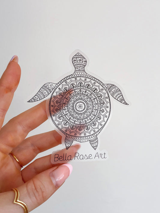 Sea turtle sticker