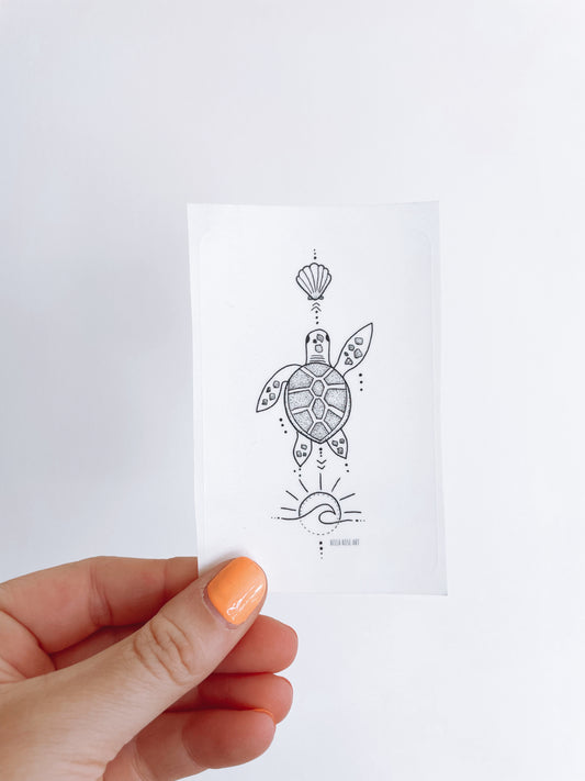 Turtle sticker