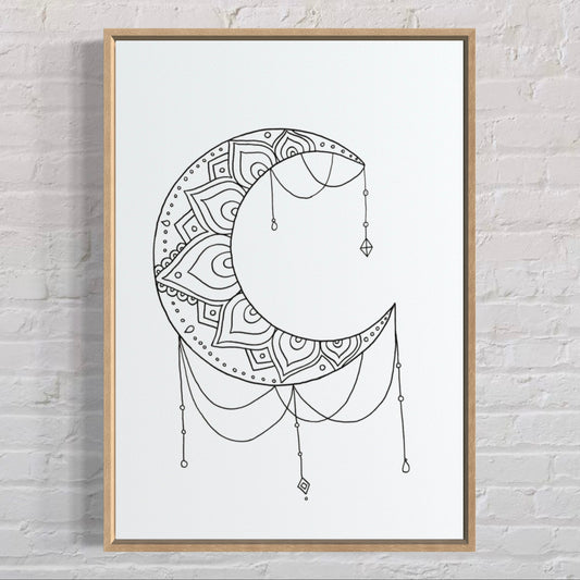 Mandala moon